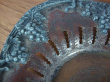 Load image into Gallery viewer, Vintage Gotham 618 P Silver on Copper Harvest Grapes Serving Tray
