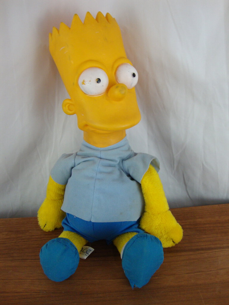1990 Bart Simpson Soft Body Doll – Standpipe Antiques