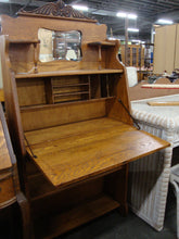 Load image into Gallery viewer, Vintage Larkin Soap Company Oak Ladies Secretary Desk