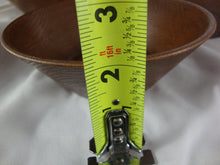 Load image into Gallery viewer, Vintage Thermo Serve Faux Wood Plastic Wood Salad Serving Bowl and Four Individual Bowls