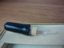 Load image into Gallery viewer, Vintage Jean Patou Joy French Perfume with Green Leather Holder and Dropper