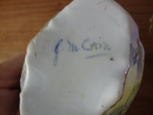 Load image into Gallery viewer, Vintage Handpainted Floral Porcelain Creamer and Sugar Table Set
