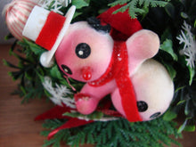 Load image into Gallery viewer, MCM Faux Greenery Ornament Holders and Candleholder Table Set