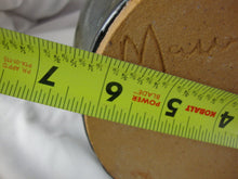 Load image into Gallery viewer, Marvin Bailey Folk Art Pottery Olive Green with Brown Beady Eyed Ugly Face Jug