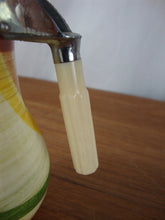Load image into Gallery viewer, Vintage Vernonware Metlox Homespun Ceramic Syrup Table Pitcher