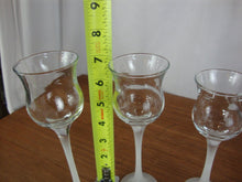 Load image into Gallery viewer, Vintage Partylite USA Clear/Frosted Glass Votive Holders Set of 3
