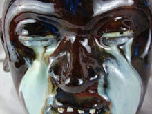 Load image into Gallery viewer, Marvin Bailey Folk Art Pottery Crying Eyes Ugly Face Jug