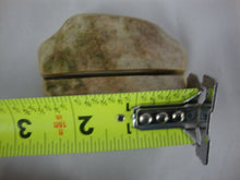 Load image into Gallery viewer, Alaska Legend Ulu Utility Knife Cutting Tool with Antler Cream/Burgundy Handle with Cream/Green Chubby Base