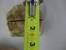 Load image into Gallery viewer, Alaska Legend Ulu Utility Knife Cutting Tool with Antler Cream/Burgundy Handle with Cream/Green Chubby Base