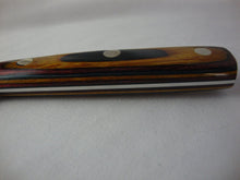 Load image into Gallery viewer, Eagle River Knife Co Alaska Dymondwood Brown and Black Handle Kitchen Utility Steak Knife