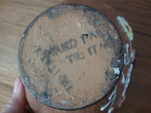 Load image into Gallery viewer, Vintage Italy Pottery Daisy Flower Fan Shape Decor Basket