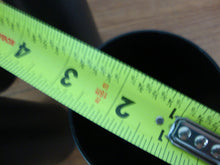 Load image into Gallery viewer, Vintage Nasco 16 Oz Black Textured Plastic Tumblers with Gold Owl on Branch Set of 6 Glasses