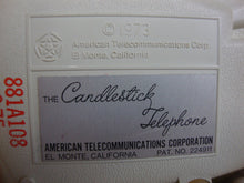 Load image into Gallery viewer, 1973 Western Electric Stars & Stripes Candlestick Rotary Dial Telephone *UNTESTED*