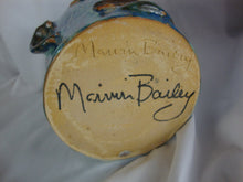 Load image into Gallery viewer, Marvin Bailey Potter Folk Art Streaked Devil Double Spout Ugly Face Jug