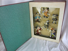 Load image into Gallery viewer, Walt Disney Mickey Through The Years 20117 NIB 6 Piece Ornament Set in Faux Book