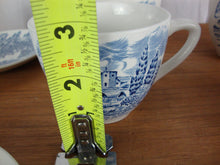 Load image into Gallery viewer, Vintage Enoch Wedgwood Countryside Teacup and Saucer Service for 4