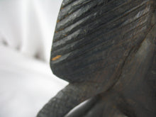 Load image into Gallery viewer, Vintage Hand Carved Tanganyika Ebony Goddess Bust Statue