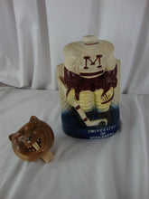 Load image into Gallery viewer, 1975 Ezra Brooks University Minnesota Hockey Gopher Figural Empty Decanter