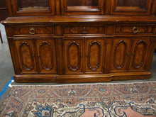 Load image into Gallery viewer, 1971 Thomasville French Provincial Two Piece Lighted China Cabinet