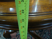 Load image into Gallery viewer, 1971 Thomasville Provincial Double Base Dining Table, (2) Leaves and (6) Dining Upholstered Chairs