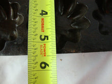 Load image into Gallery viewer, Vintage Turks Head 6 Slot Cast Iron Baking Pan Unrestored