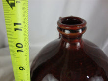 Load image into Gallery viewer, Marvin Bailey Potter Dark Red Brown 10 Inch Ugly Face Jug