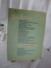 Load image into Gallery viewer, 1950 Dr. Seuss If I Ran The Zoo Random House Hardcover Children's Book