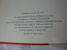 Load image into Gallery viewer, 1950 Dr. Seuss If I Ran The Zoo Random House Hardcover Children's Book