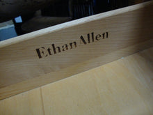 Load image into Gallery viewer, Vintage Ethan Allen Nutmeg Maple Four Drawer Student Desk