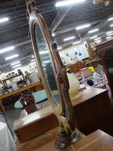 Load image into Gallery viewer, Antique Three Drawer Dresser Wishbone Swivel Mirror and Top Glove Boxes