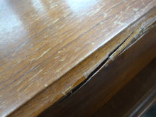 Load image into Gallery viewer, Antique Three Drawer Dresser Wishbone Swivel Mirror and Top Glove Boxes