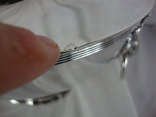 Load image into Gallery viewer, Vintage Reed & Barton #339 Silverplate Lions Head Oval Covered Serving Dish with Ladle