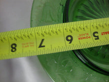 Load image into Gallery viewer, Vintage EAPG Emerald Green Delaware Pattern Butter Cheese Dish with Dome Lid