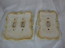Load image into Gallery viewer, 1975 Holland Mold Ceramic Pheasant Tree Outlet Switch Covers Set of 2