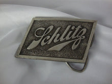 Load image into Gallery viewer, 1975 Schlitz Beer Bergamot Brass Works Metal Belt Buckle