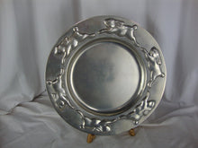 Load image into Gallery viewer, Vintage Mariposa Mexico Pewter Rabbit Serving Platter