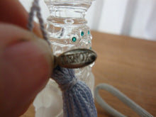 Load image into Gallery viewer, 2002 Lenox Lead Crystal Lighthouse Ornament with Blue Austrian Crystals, No Box