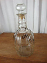 Load image into Gallery viewer, Vintage Jack Daniels Old No. 7 Clear Glass Decanter with Stopper EMPTY