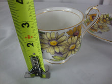 Load image into Gallery viewer, Vintage Royal Albert China Flower of the Month Daisy #4 Teacup and Saucer Set