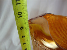 Load image into Gallery viewer, Vintage Jeannette Marigold Glass Tree Bark Beverage Pitcher