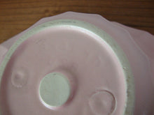 Load image into Gallery viewer, MCM Hyalyn Pink Ceramic Oval Fan Console Decor Bowl