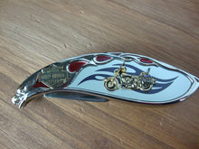 Load image into Gallery viewer, Franklin Mint Harley Davidson Heritage Softtail Folding Collector Knife with Soft Case