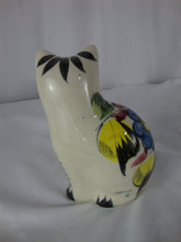 Load image into Gallery viewer, Vintage Tonala Mexico Ceramic Hand Painted Cat Figurine