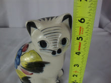 Load image into Gallery viewer, Vintage Tonala Mexico Ceramic Hand Painted Cat Figurine