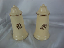 Load image into Gallery viewer, Vintage Pfaltzgraff Village Stoneware Salt and Pepper Shaker Table Set
