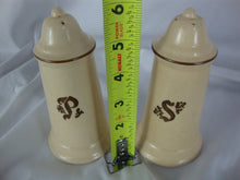 Load image into Gallery viewer, Vintage Pfaltzgraff Village Stoneware Salt and Pepper Shaker Table Set