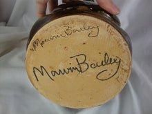 Load image into Gallery viewer, Marvin Bailey Pottery Olive Green 8 Tooth 11 Inch Ugly Face Jug