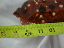 Load image into Gallery viewer, MCM Ceramic Orange Speckled Coin Bank No Bottom Coin Opening