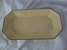 Load image into Gallery viewer, Vintage Pfaltzgraff Village Yellow/Brown Stoneware Angular Bread Platter