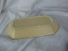 Load image into Gallery viewer, Vintage Pfaltzgraff Village Yellow/Brown Stoneware Angular Bread Platter